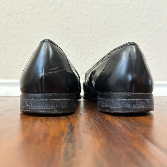 BALLY Mens Tasseled Loafers in Black Leather ITALY MADE main image 4